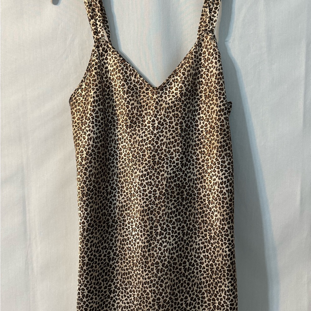 A 2-piece Gown and Robe set, L.A. Intimates, Size:Small, Leopard Print